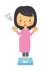 妊娠　妊婦　マタニティ　三頭身