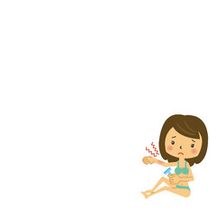 人　三頭身　イラスト