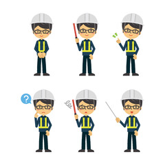 人　三頭身　イラスト