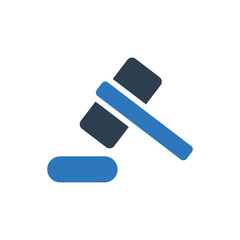 Gavel law icon