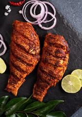 Spicy and delicious fish fry