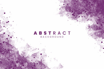 Abstract splashed watercolor textured background