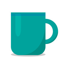 Cup. Vector illustration, isolated on a white background.	