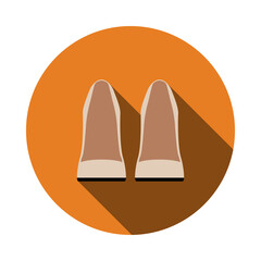 Business Woman Shoes Icon