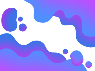Fluid Shape Modern Abstract Background