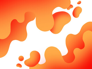 Fluid Shape Modern Abstract Background