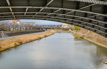 京都の鴨川