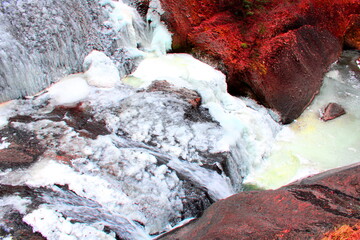 Fukuroda Falls Icefall