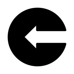 arrow left icon 