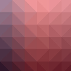 Fototapeta premium Abstract color Low-Polygones Generative Art background illustration