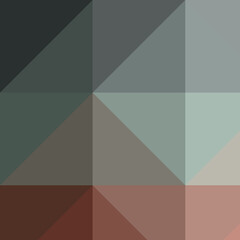 Fototapeta premium Abstract color Low-Polygones Generative Art background illustration