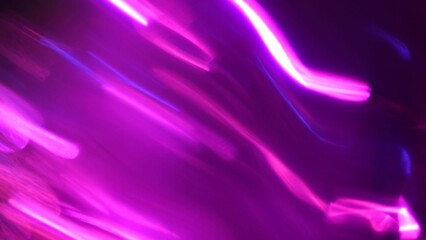 Pink and purple neon lamps lights. Abstract futuristic cyberpunk background