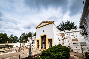 Estellencs municipal cemetery, Majorca, Spain