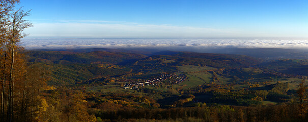 Guckasblick in der bayrischen Rhön