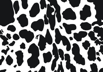 Vector black cheetah print pattern animal Seamless. Cheetah skin abstract for printing, pattern, 
cutting, stickers, wallpaper, background, web and cover.