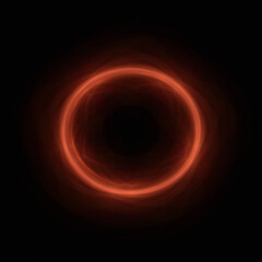 Bright abstract background with leaks. Lighting tunnel. Magic portal. Vivid sphere lens