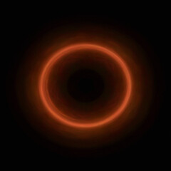 Naklejka premium Bright abstract background with leaks. Lighting tunnel. Magic portal. Vivid sphere lens