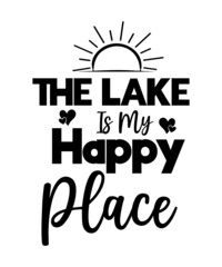Lake Quotes SVG Bundle, Lake SVG Bundle, Lake SVG Files for Cricut, Lake Cut Files