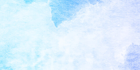 Abstract colorful watercolor background for graphic design, colorful bright ink and watercolor textures on white paper background., watercolor background in blue and white painting.