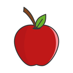 apple fruit cartoon