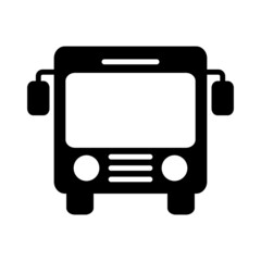 Bus Icon Logo Design Vector Template Illustration