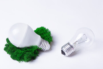 energy saving light bulb
