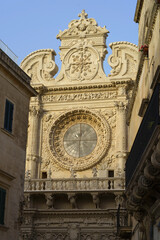 Lecce: Santa Croce church, in Baroque style