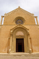 Fototapeta na wymiar Santa Caterina d Alessandria church, basilica in Galatina, Apulia