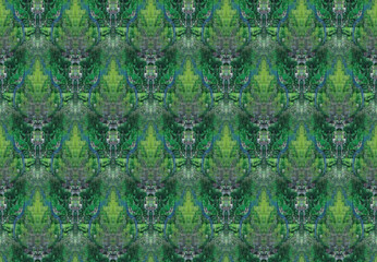 Seamless green pattern. Elegant geometric pattern for background, fabric, wrap, surface, web and print design.