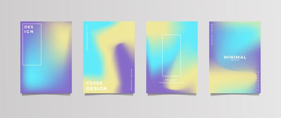 gradient poster for home wall decoration