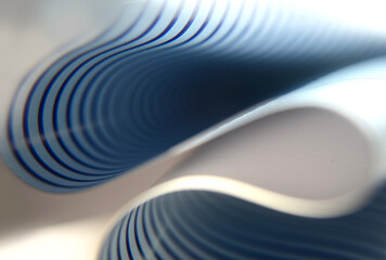 macro phot of striped design paper, a wavy line paper photo background