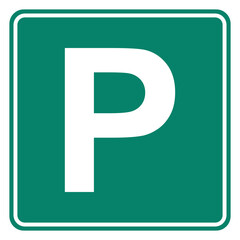 Parken und Schild