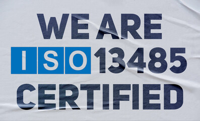 iso 13485, we are iso 13485 certified