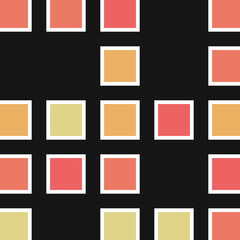 Offset Quads generative art background art illustration