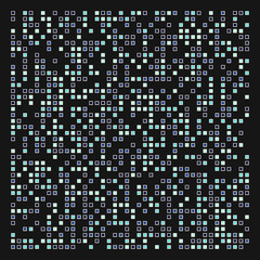 Offset Quads generative art background art illustration