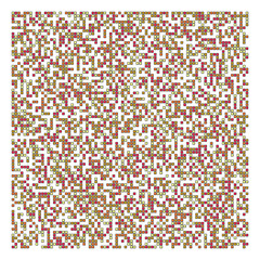 Fototapeta premium Offset Quads generative art background art illustration