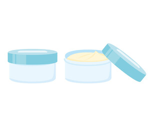 薬　塗り薬　ベクターイラスト