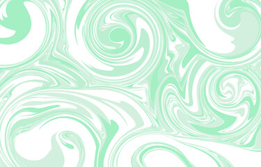 淡いグリーンのマーブル模様の背景イラスト