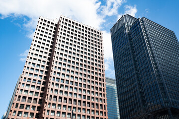 Fototapeta na wymiar 東京の高層ビル