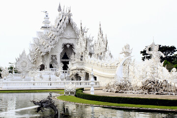 White Temple (Wat Rong Khun). Chiang Rai, Thailand