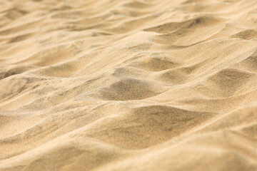 sanfte kleine Hügel aus Sand