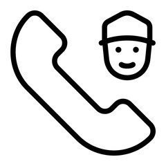 customer service line icon