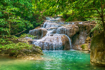 Waterfall in Thailand.