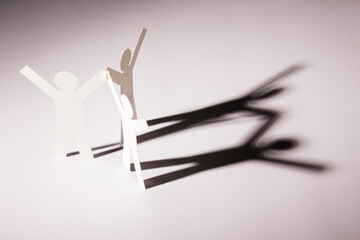 Obraz premium unity of three success