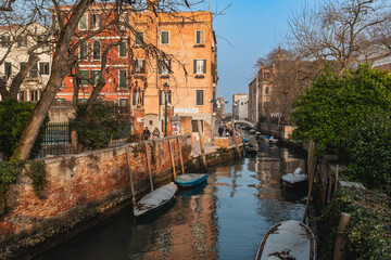 Travel to Venice Canals in Italy