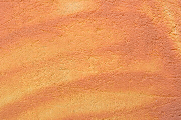 Wall scratched texture covered by copper spray paint