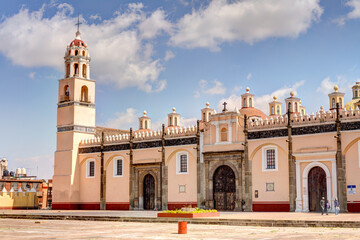 Fototapeta na wymiar San Pedro Cholula, Mexico, HDR Image