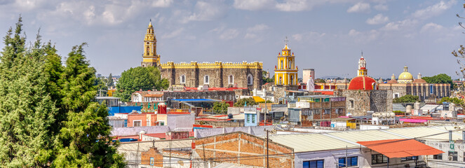 San Pedro Cholula, Mexico, HDR Image