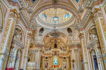 Fototapeta na wymiar San Pedro Cholula, Mexico, HDR Image