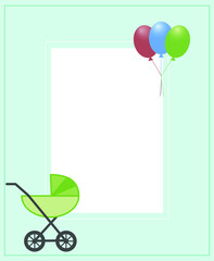rectangular baby photo frame 1